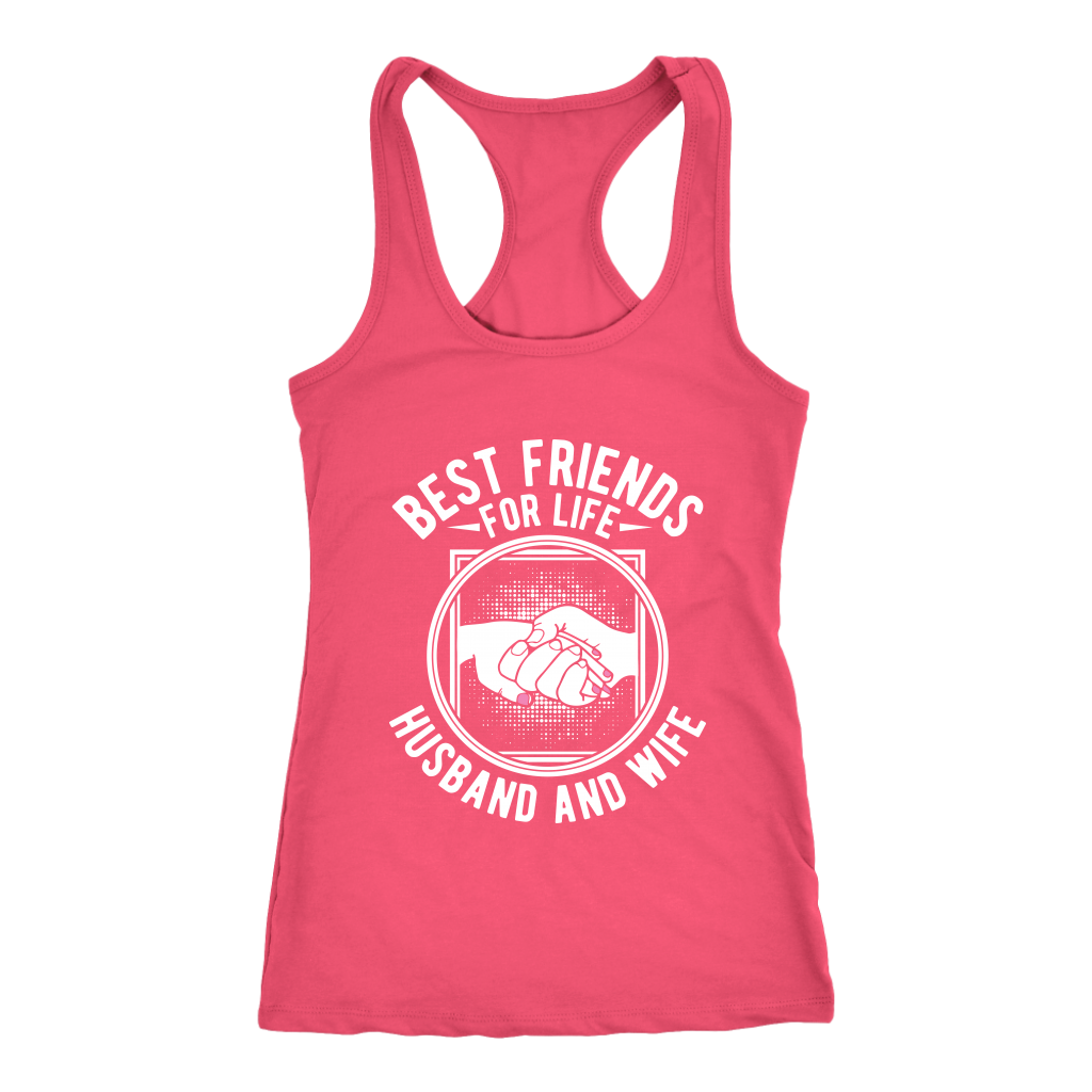 Best Friends Racerback Tank Top - Pink | Shop Sassy Chick