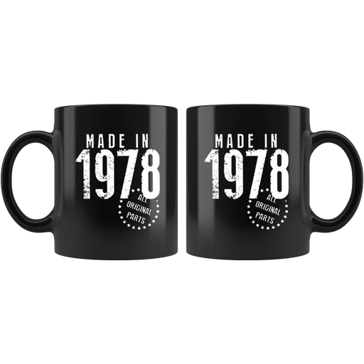 Made In 1978 Mugs - Shop Sassy Chick 