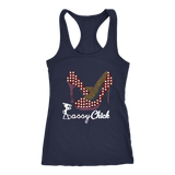 Red & White Pump Racerback Tank Top - Navy | Shop Sassy Chick
