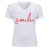 Smile V-neck Shirt