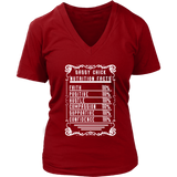 Sassy Nutrition Women's V-Neck T-Shirt | Shop Sassy Chick - Red