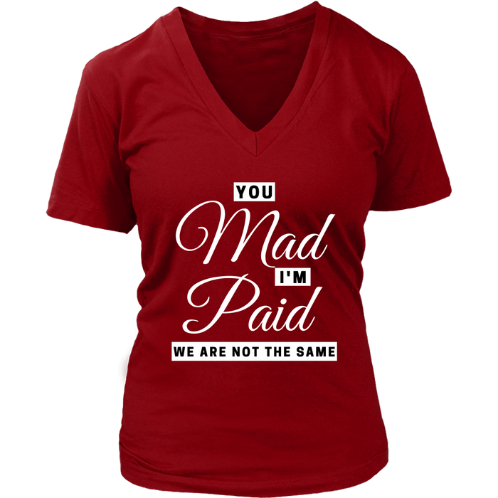 Mad Paid V-Neck - Shop Sassy Chick 
