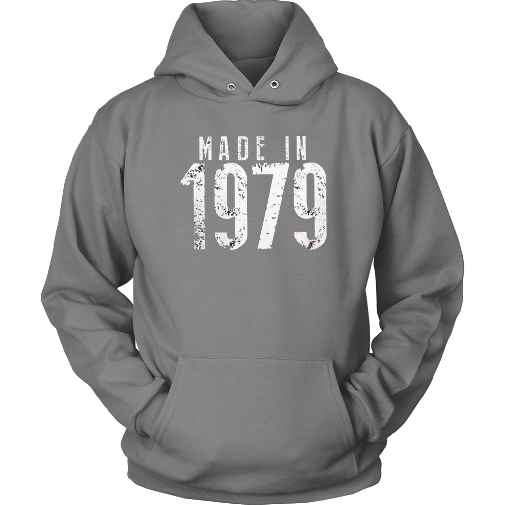 Made in 1979 Hoodies - Shop Sassy Chick 