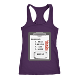 To Do List Racerback Tank Top - Purple | Shop Sassy Chick