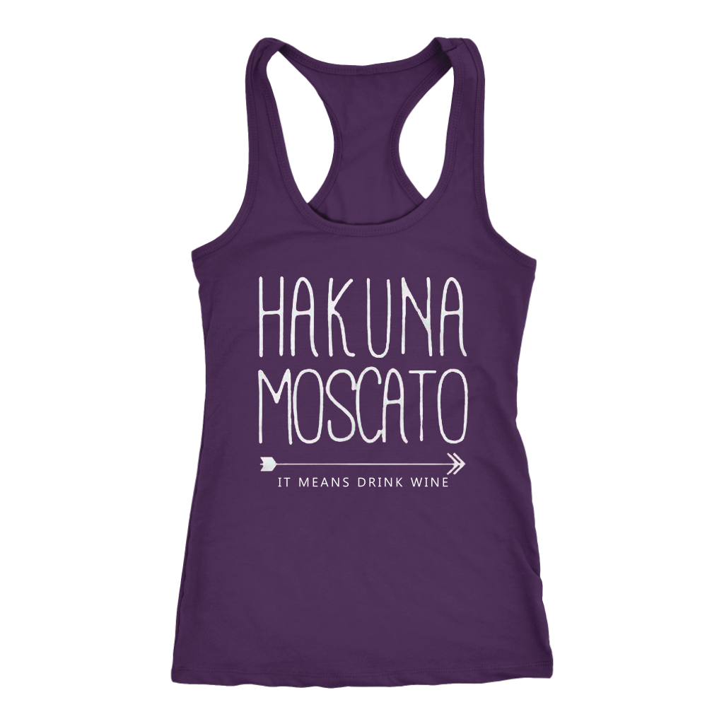 Hakuna Moscato Tanks - Shop Sassy Chick 