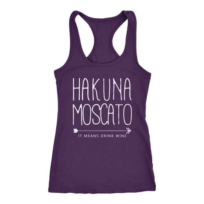 Hakuna Moscato Tanks - Shop Sassy Chick 