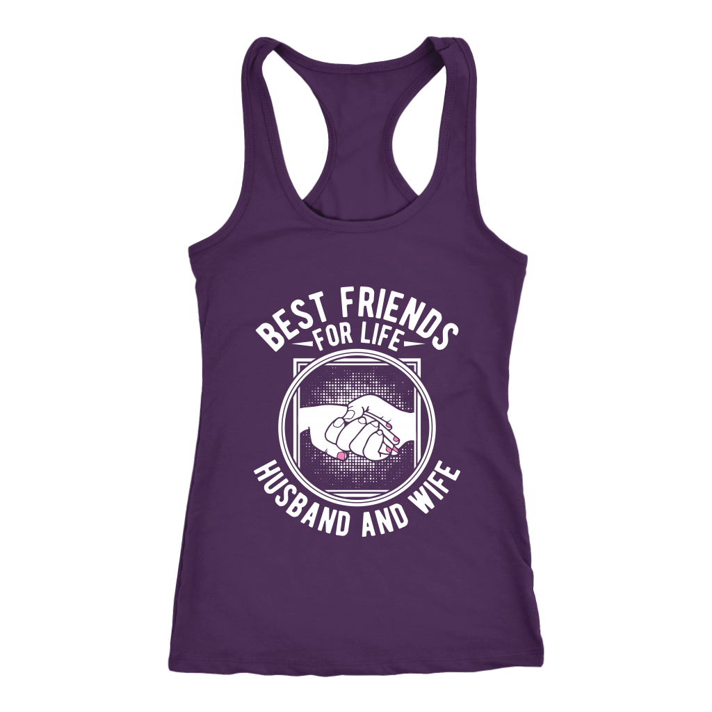 Best Friends Racerback Tank Top - Navy | Shop Sassy Chick