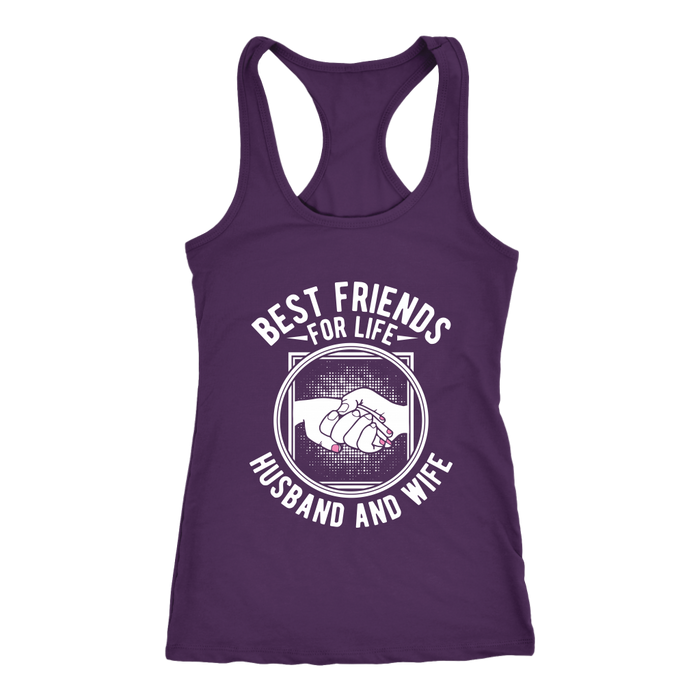 Best Friends Racerback Tank Top - Navy | Shop Sassy Chick