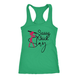 Sassy Chick Slay Racerback Tank Top - Green | Shop Sassy Chick