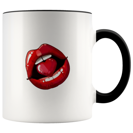 Red Tongue Coffee Mug - Shop Sassy Chick 