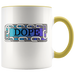 Mug Dope Ceramic Accent Mug - Yellow | Shop Sassy Chick