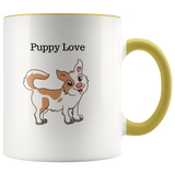 Mug Puppy Ceramic Accent Mug - Yellow | Shop Sassy Chick