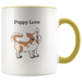 Mug Puppy Ceramic Accent Mug - Yellow | Shop Sassy Chick