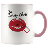 Mug Kiss Ceramic Accent Coffee Mug - Pink | Shop Sassy Chick