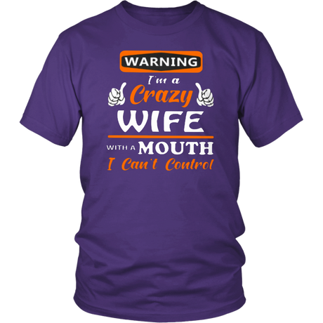 Crazy Wife T-Shirt - Shop Sassy Chick 