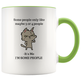 Mug Some People Ceramic Accent Mug - Green | Shop Sassy Chick