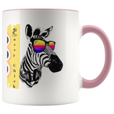 Mug Zebra Ceramic Accent Mug - Pink | Shop Sassy Chick