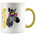 Mug Zebra Ceramic Accent Mug - Yellow | Shop Sassy Chick