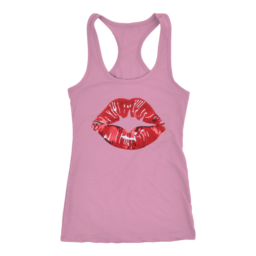 Red Lips Tank - Shop Sassy Chick 