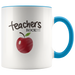 Teachers Rock Mug Ceramic Accent Mug - Blue  | Shop Sassy Chick