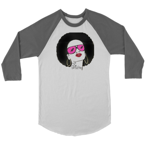 Lady Afro Long Sleeve - Shop Sassy Chick 