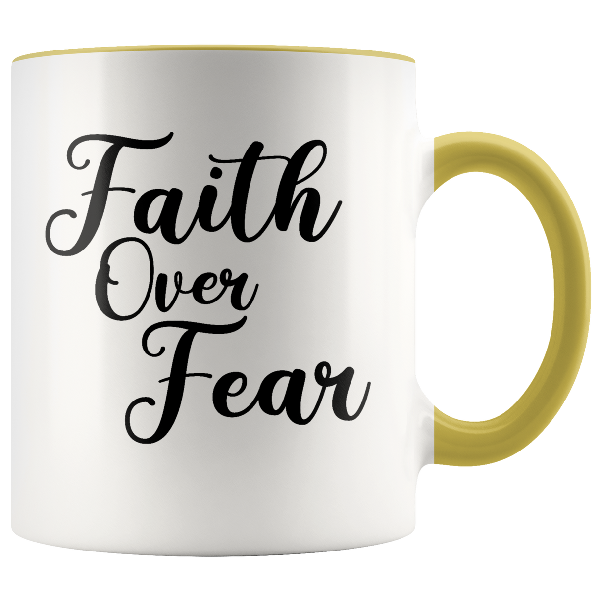 Faith Over Fear Mugs - Shop Sassy Chick 