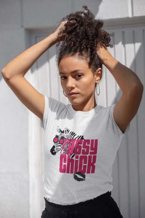 Sassy Chick Zebra T-Shirt - Shop Sassy Chick 