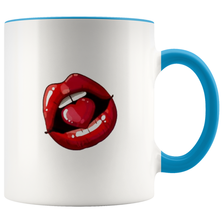 Red Tongue Coffee Mug - Shop Sassy Chick 